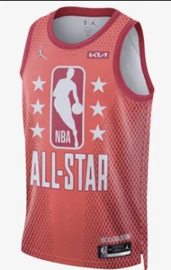 Jordan LeBron James NBA All Star Swingman Basketball Jersey Red Size 2XL NWT - Picture 1 of 6