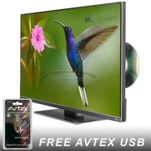 AVTEX L219DRS PRO 21.5" HD 12V TV DVD CARAVAN CAMPERVAN MOTORHOME BOAT TRUCK USB