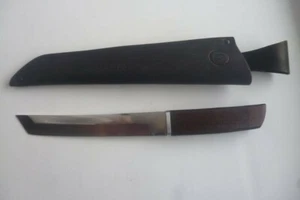 Leggendario coltello samurai "Tanto" in acciaio d2 coltello samurai fatto a mano 12"OAL - Foto 1 di 9