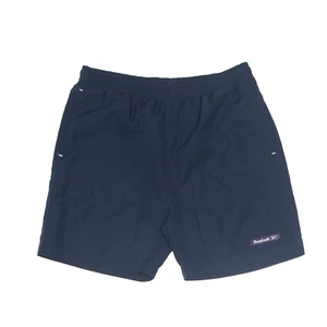 REEBOK Mesh Lined Sports Shorts Blue Relaxed Boys L W28 - Picture 1 of 6