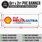Shell Helix Ultra Motor Oil Garage Workshop Banner PVC Outdoor Sign Motorsport