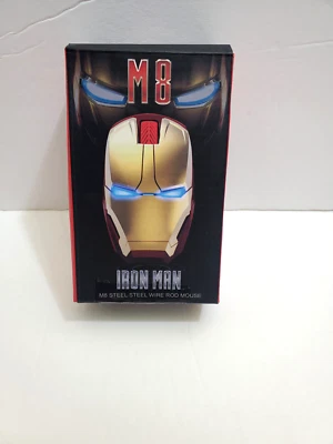 Iron Man MK46 Wireless Optical Mouse 2.4GHz Laptop Gaming Mice Open Box - Image 1 of 4
