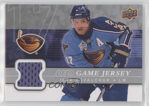 2008-09 Upper Deck UD Game Jersey Series 2 Ilya Kovalchuk #GJ2-IK