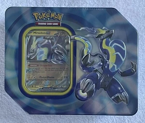 Pokemon TCG Paldea Legends Tin Miraidon EX w/ 5 Boosters New & Factory-Sealed! - Picture 1 of 6