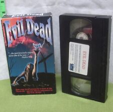 EVIL DEAD horror Sam Raimi VHS United American Video UAV gore 1991 rare edition