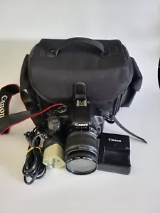 CANON EOS 450D DS126181 18-55mm Digital Camera + Charger, SD Card & Bag - Picture 1 of 15