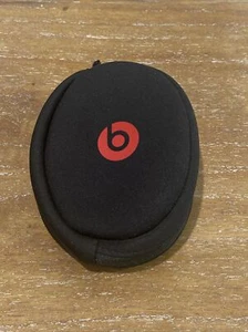 Beats By Dre Soft Pouch With Zipper  Black exterior / White interior Headphone - Picture 1 of 4