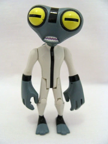 Ben 10 Series 1 Grey Matter Space Alien Action Figure Cover