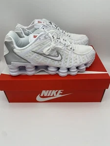 Nike Shox TL weiss EU 43 Herrensneaker stylischer Sommerschuh original NEU - Foto 1 di 4
