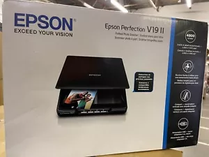 Epson Perfection V19 II Color Photo and Document Flatbed Scanner - Picture 1 of 1