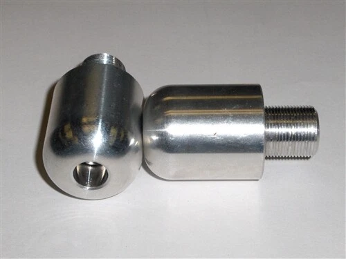 Extremos de barra plateados Be409S Vortex aluminio manillar deslizadores de peso ZX10R 04-05 Foto 1 de 1