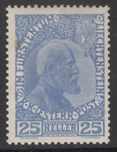 Liechtenstein - Yvert 3b - Year 1912 - MH - Picture 1 of 1
