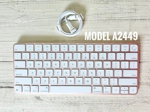 Apple Magic Keyboard  Model A2449 - Pink/Rose Gold - New - Touch ID - Picture 1 of 4