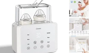 Double Bottle Warmer, 11-in-1 Fast Baby Bottle Warmer for Breastmilk and - Picture 1 of 7