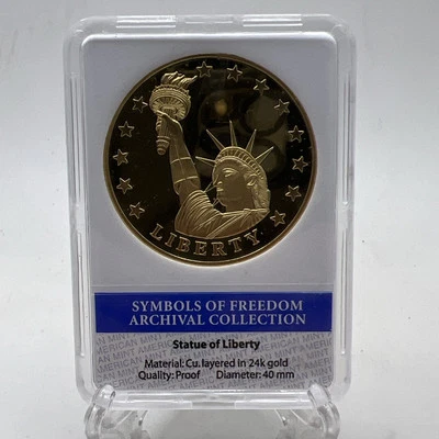 SYMBOLS OF FREEDOM ARCHIVAL COLLECTION STATUE OF LIBERTY COIN - Image 1 of 4