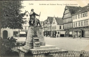Ak Celle in Niedersachsen, Stechbahn, Denkmal Herzog Ernst der... - 4388732 - Picture 1 of 2