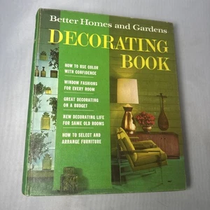 Vintage Better Homes And Gardens Decorating Book 1968 Binder Mid Century Modern - Picture 1 of 12