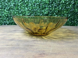 Vintage Hazel Atlas Lyric Träne Braunglas Servierschale 9" - Bild 1 von 9