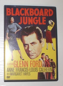 1955 Blackboard Jungle with Glenn Ford, Anne Francis, Louis Calhern - dvd - Imagen 1 de 2