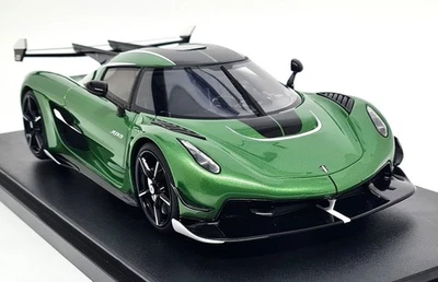 GTSpirit 1/18 Koenigsegg Jesko Plus 2024 Metallic Green Resin Scale Model Car — 第 1/4 张图片