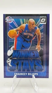 2024-25 Panini Donruss Optic - Winner Stays Chauncey Billups #18 Purple Prizm - Picture 1 of 2
