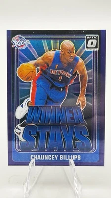2024-25 Panini Donruss Optic - Winner Stays Chauncey Billups #18 Purple Prizm - Image 1 of 2