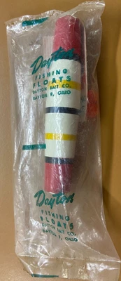 Vintage Dayton Fishmino 4" Wood Stick Bobber/Float still in original package - Image 1 of 4