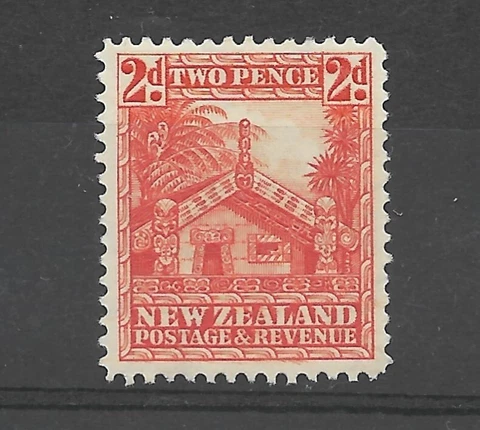 1935-42 Pictorials 2d Orange SG 580c perf 14 M/M Cover