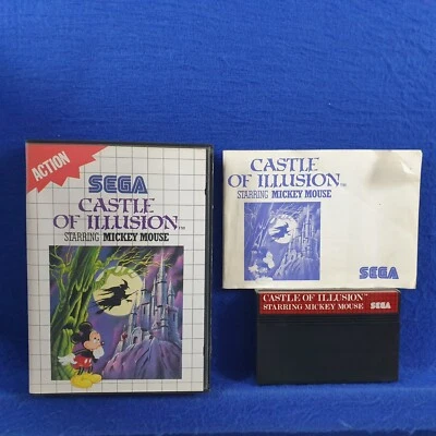 Master System CASTLE OF ILLUSION Starring Mickey Mouse PAL (Works in US) - Image 1 of 4