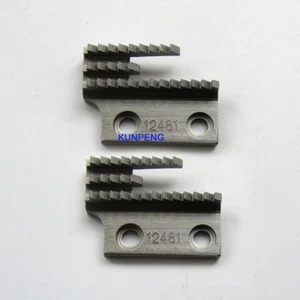 2PCS #12481 FEED DOG fit for JUKI BROTHER CONSEW SINGER Single Needle MACHINES - Bild 1 von 2