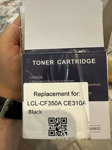 Cartucho de tóner negro CF350A para HP Color LaserJet Pro MFP M177fw MFP M176n - Imagen 1 de 4