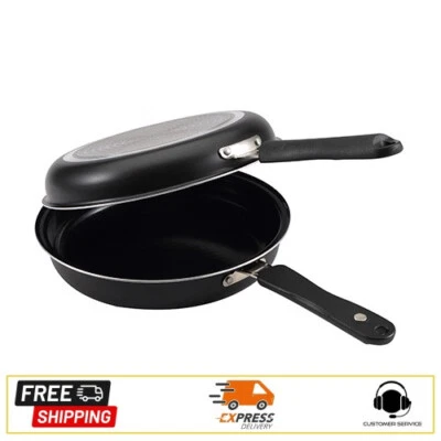 RENBERG Girafrittata padella doppia 24cm in alluminio per induzione linea Malaga - Immagine 1 di 4