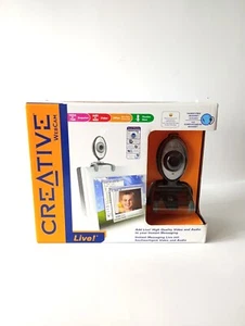 PC WEBCAM CREATIVE Live 2005 Original Not Opened 30fps Full Package Vintage Gift - Picture 1 of 4