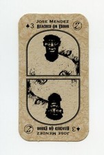 #TN07821 JOSE MENDEZ Unissued ZeeBall Baseball Game Card