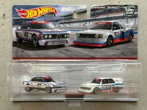 Hot Wheels Twin Set 73 BMW 3.0 CSL RACE CAR 320 GROUP 5 Car Culture 2 Pack - Picture 1 of 4