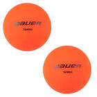 Bauer No-Bounce Street Hockey Balls, Cool or Warm Weather - 2 Pack