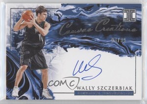 2019-20 Panini Impeccable Canvas Creations /99 Wally Szczerbiak #CC-WSZ Auto