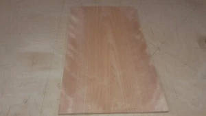 Chapa de madera de abedul llama - 9 láminas de madera natural - 430 mm x 260 mm - Imagen 1 de 4
