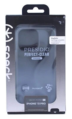 Funda de teléfono Speck Presidio OMBRE transparente perfecta para iPhone 13 Pro Foto 1 de 2