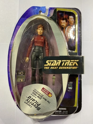 ART ASYLUM STAR TREK NEXT GENERATION TNG CAPTAIN BEVERLY PICARD NOT SEALED Cover