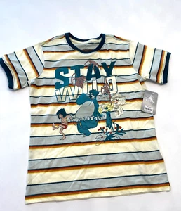 Disney Jungle Book "Stay Wild" Boys T-Shirt Size L NWT - Picture 1 of 7
