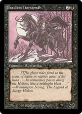 WOTC MtG Legends Headless Horseman (C) NM