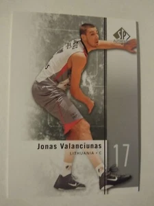 2011-12 JONAS VALANCIUNAS UPPER DECK SP NBA ROOKIE CARD RC #39 RAPTORS GRIZZLIES - Picture 1 of 2