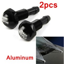 NEW Universal For Car SUV Windshield Wiper Water Spray Jet Washer Nozzle Pair
