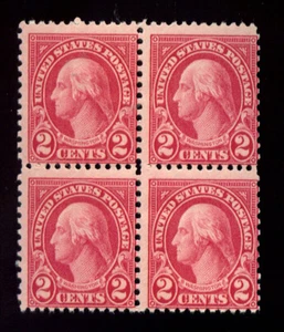 US STAMPS SC554 2C WASHINGTON CARMINE (S353) B4 MNH - Picture 1 of 3