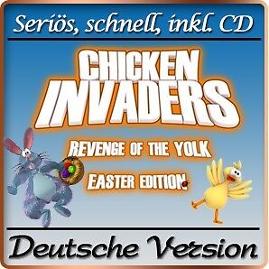 Chicken Invaders 3 - Easter Edition - Osteredition Deluxe - PC-Spiel