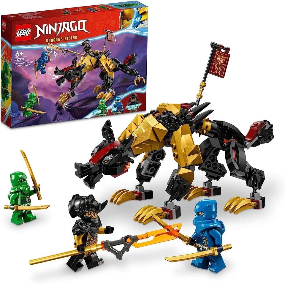 LEGO Ninjago Dragons Rising Imperium Dragon Hunter Hound 71790 198 Pieces