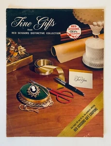 Red Scissors Gift Coupons Distinctive Collection Fine Gifts Vintage Catalog 1965 - Picture 1 of 7