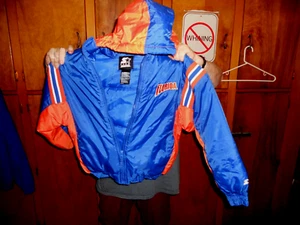 VINTAGE "STARTER FLORIDA GATORS" GEFÜTTERTE JACKE GRÖSSE YOUTH MED (12-14) KAPUZE FULL Z - Bild 1 von 10