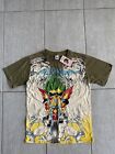 Ed Hardy By Christian Audigier Vintage T Shirt Y2k Top 2000?S Double Sided Bnwt